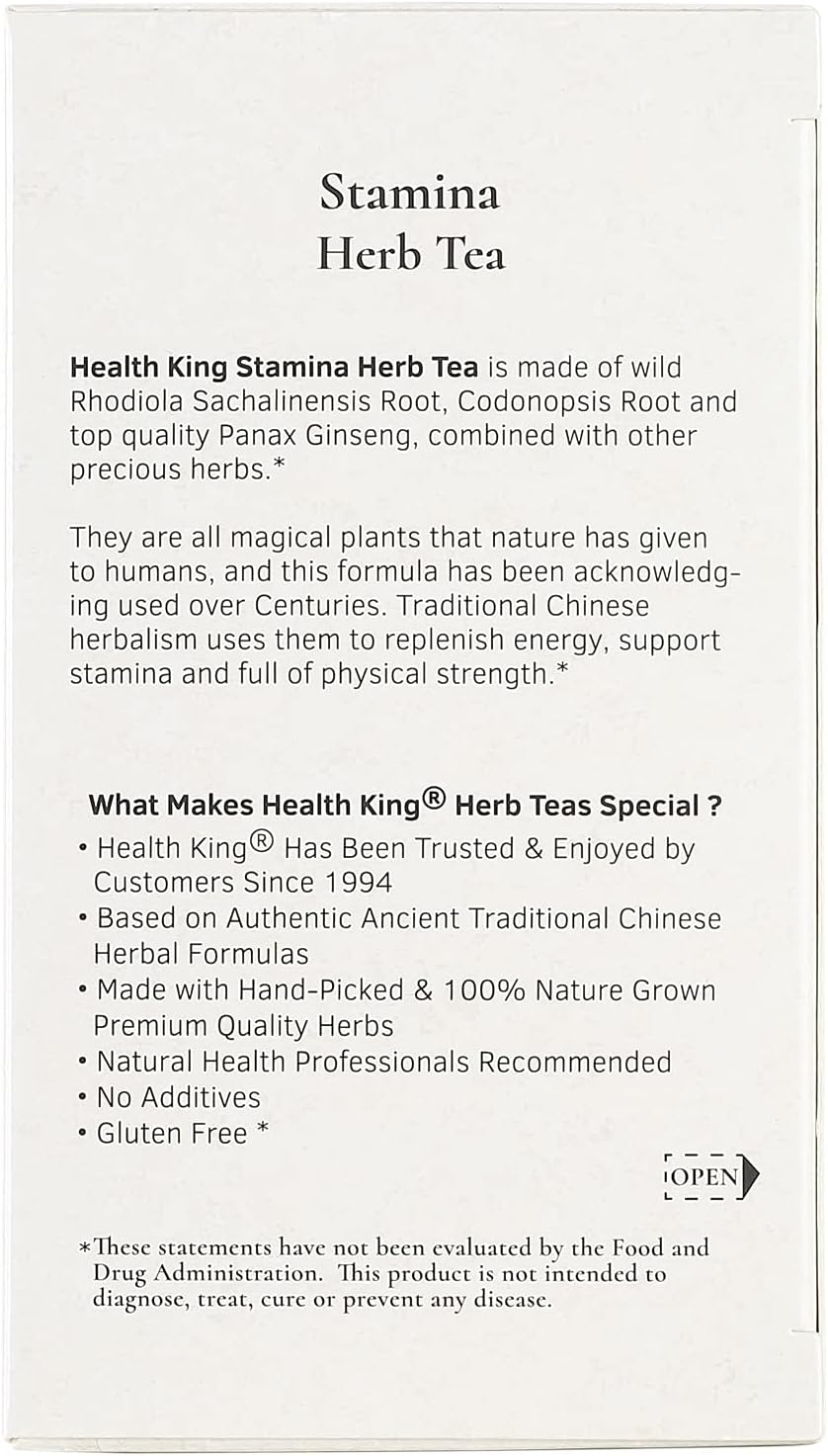 Health King Stamina Herb Tea - zdjęcie 4
